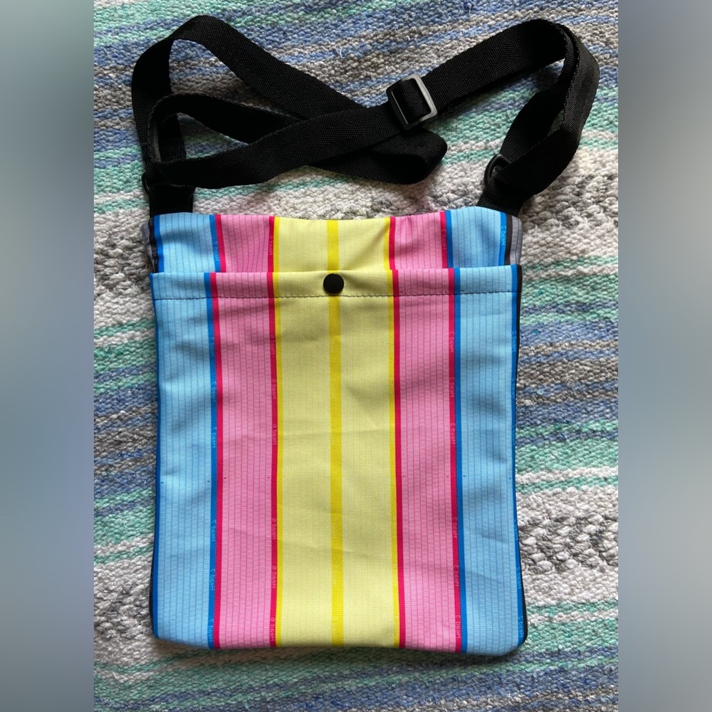 Upcycled Crossbody/Shoulder Purse, Adjustable Strap